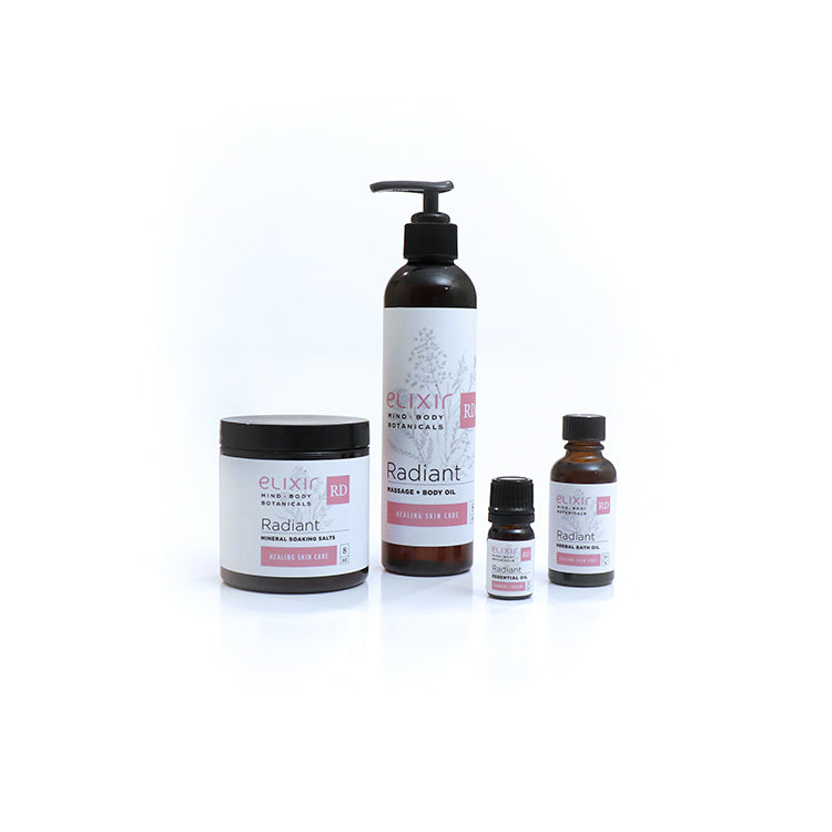 Elixir Mind Body Botanicals Radiant Gift Set