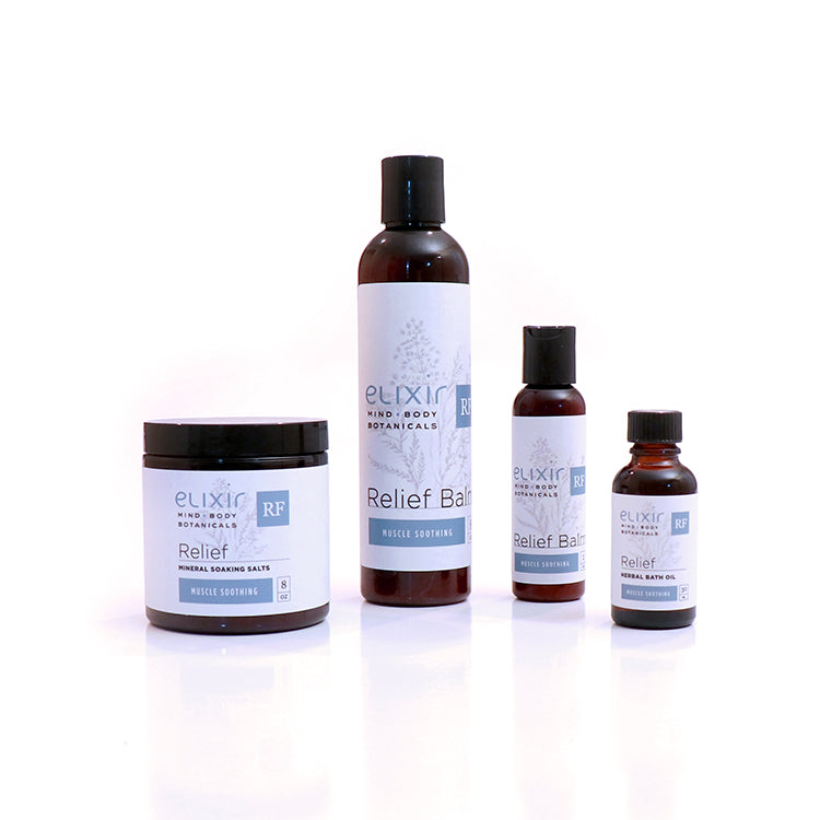 Elixir Mind Body Botanicals Relief Gift Set