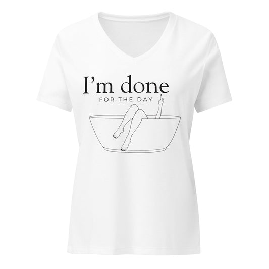 I'm Done For The Day Tee - Elixir Mind Body Boutique