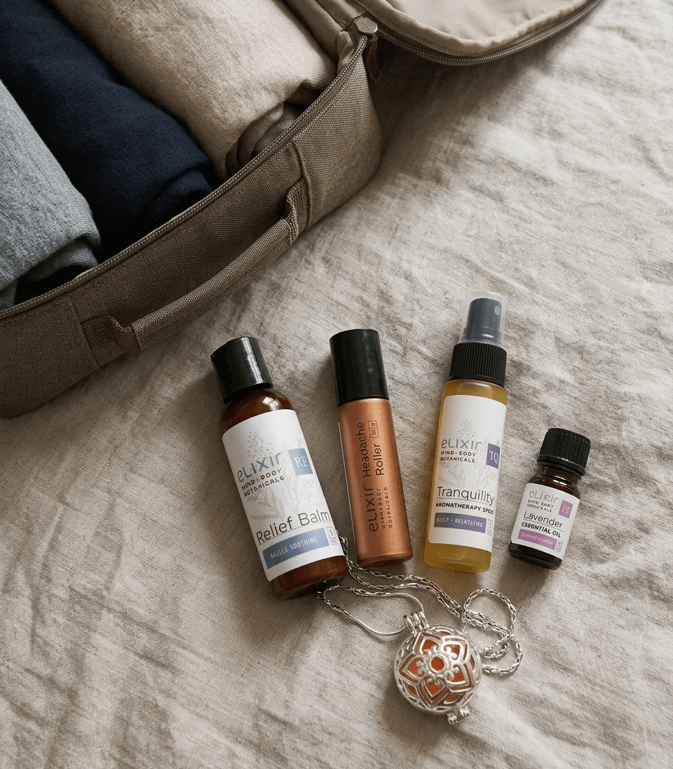Weary Traveler Bundle for Sleep and Jet Lag - Elixir Mind Body Boutique