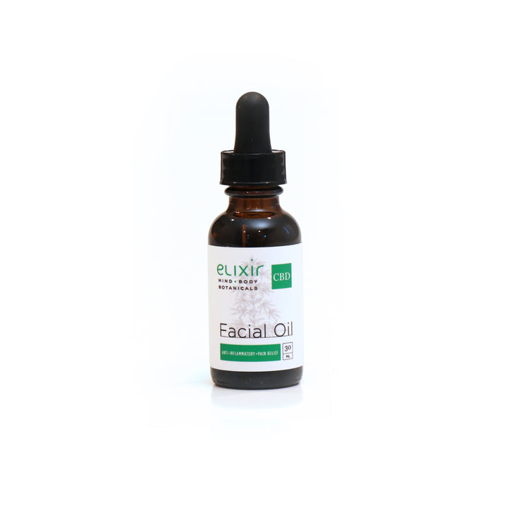 Elixir Mind Body Botanicals CBD Facial Oil