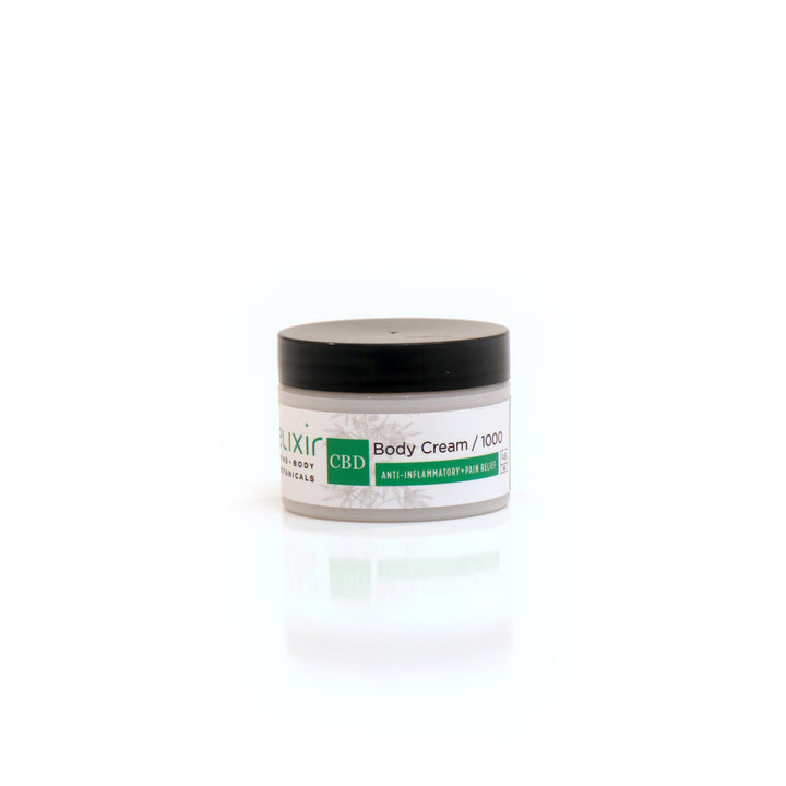 Elixir Mind Body Botanicals CBD Body Cream