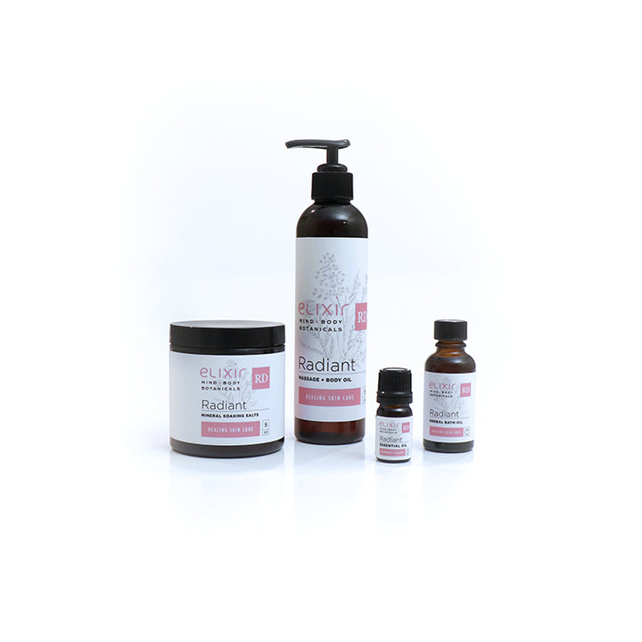 Elixir Mind Body Botanicals Radiant Gift Set
