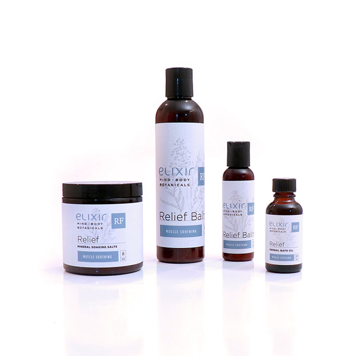Elixir Mind Body Botanicals Relief Gift Set
