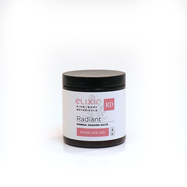 Elixir Mind Body Botanicals Radiant Mineral Soaking Salts - Elixir Mind Body Boutique
