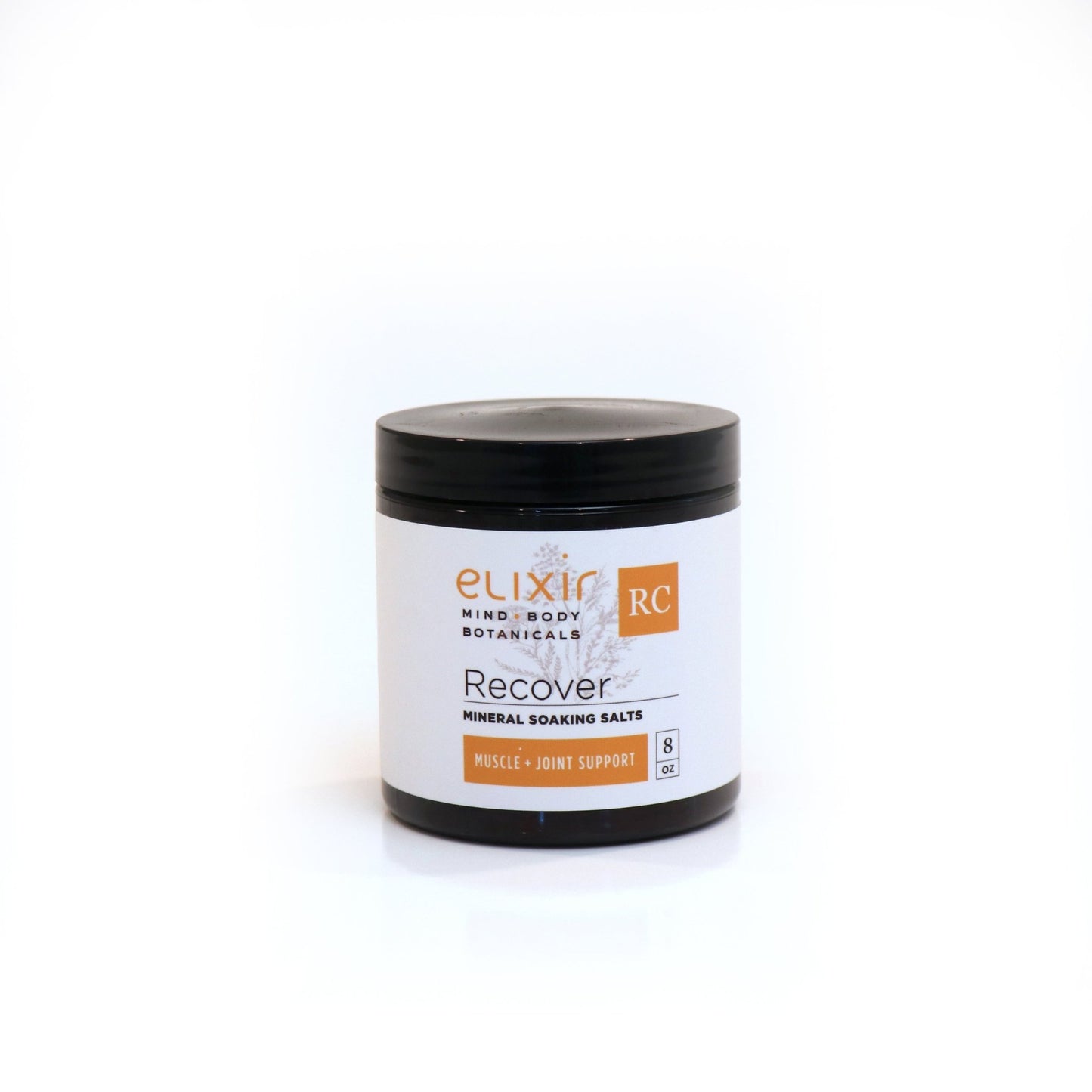 Elixir Mind Body Botanicals Recover Mineral Soaking Salts available at Elixir Mind Body Boutique