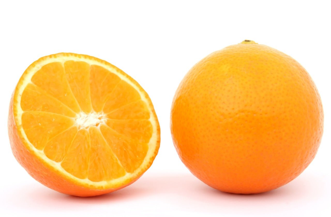 Sweet Orange essential oil used in Elixir Mind Body Botanicals Recover Massage + Body Oil at Elixir Mind Body Boutique