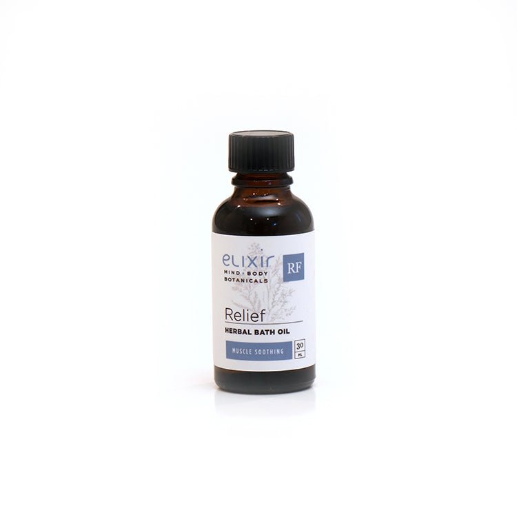 Elixir Mind Body Botanicals Relief Herbal Bath Oil - Elixir Mind Body Boutique