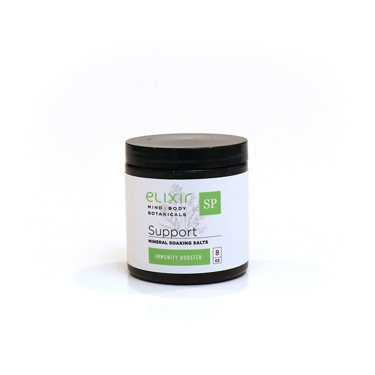 Elixir Mind Body Botanicals Support Mineral Soaking Salts - Elixir Mind Body Boutique